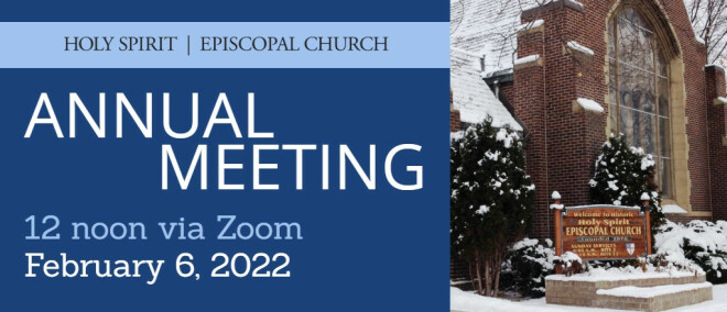 Annual Meeting - 12 noon via Zoom
